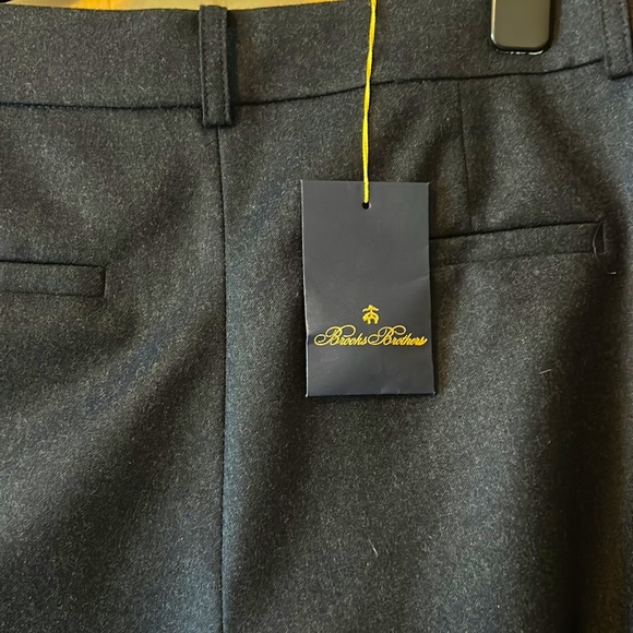 NWT Brooks Brothers Vitale Barbers Canonico Italian Dress Pants women’s size 8 - Picture 6 of 7
